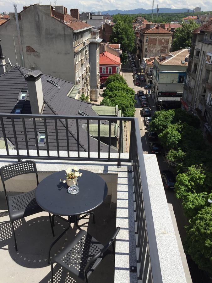 Rooftop Oscar Rooms Sofie Exteriér fotografie